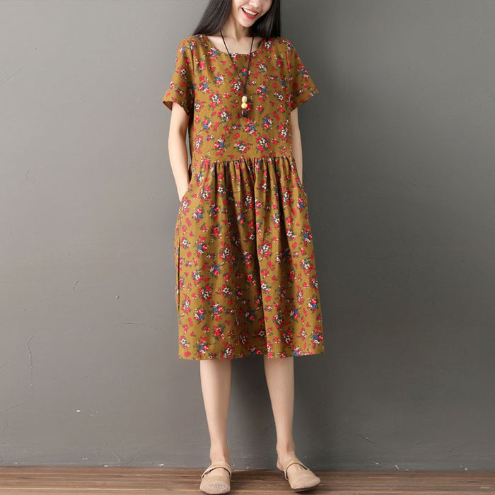 loose cotton summer dresses