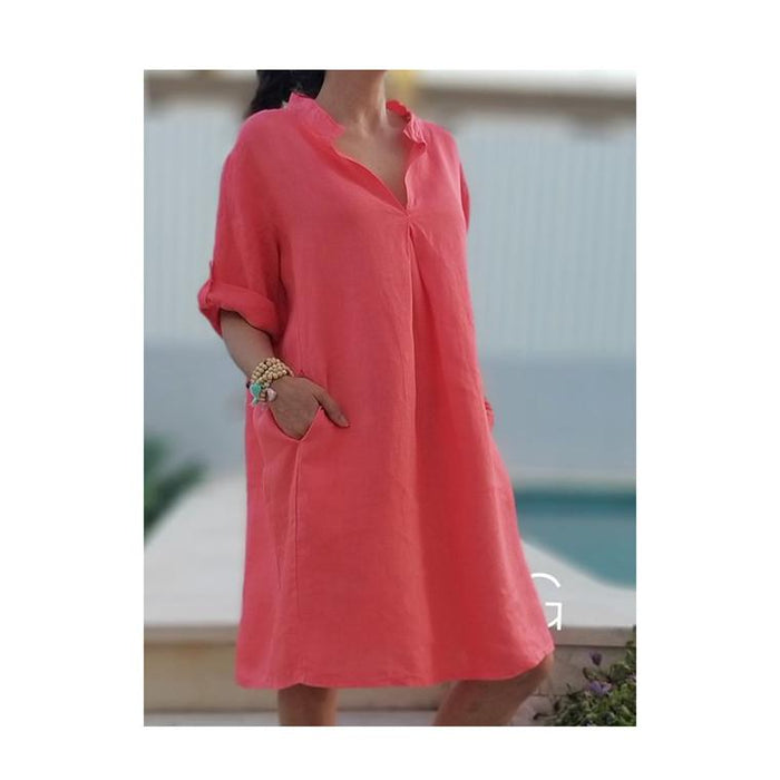 linen dresses for women