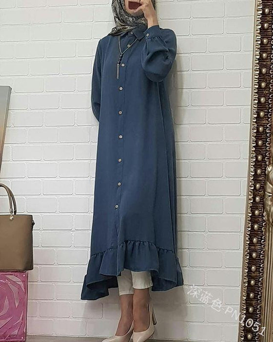 summer long shirt dress