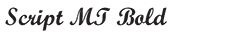 script mt bold jewelry engraving text