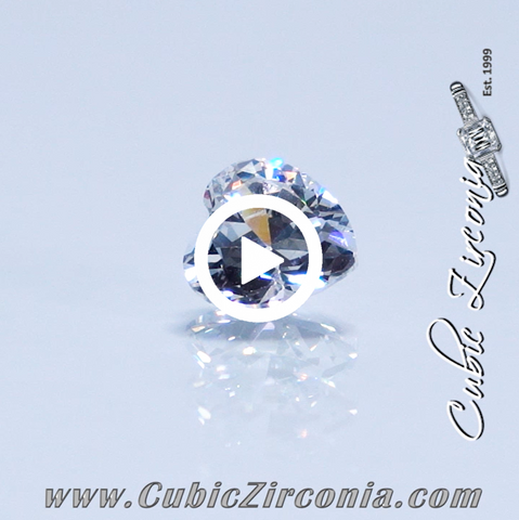 Heart Cut Cubic Zirconia Loose Stones 5A Quality