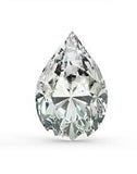 pear cut cubic zirconia stones