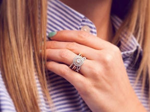 Tory Burch Is Engaged!  Cubic Zirconia Engagement Rings