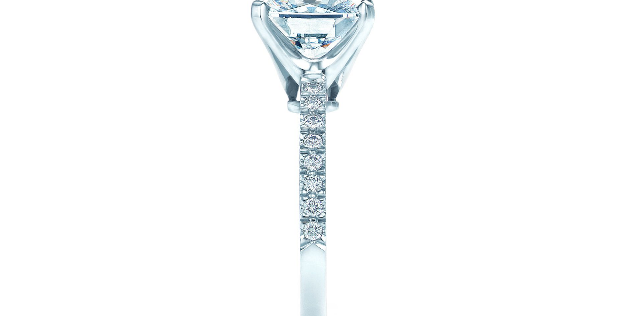 cz tiffany style engagement rings