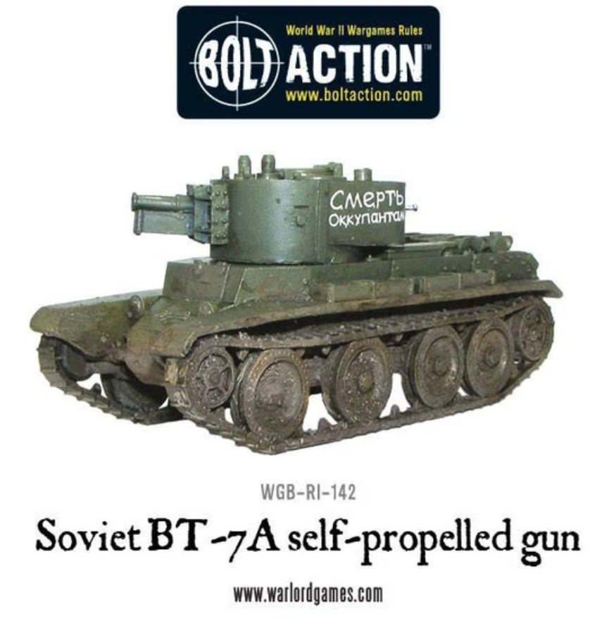 Soviet BT-7A Self-Propelled Gun | Mythicos