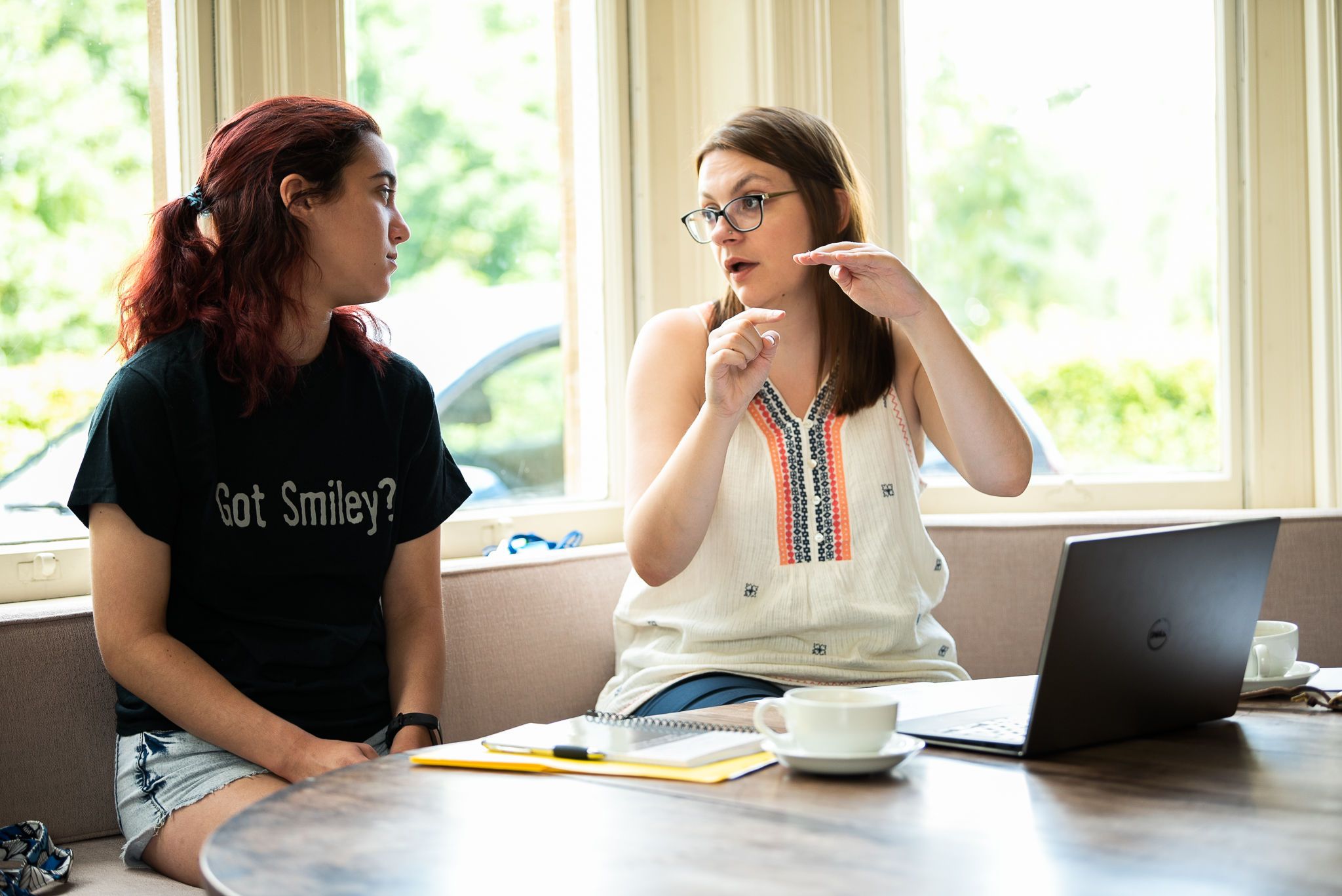 Student and Tutor at our Oxbridge Summer School in Oxford