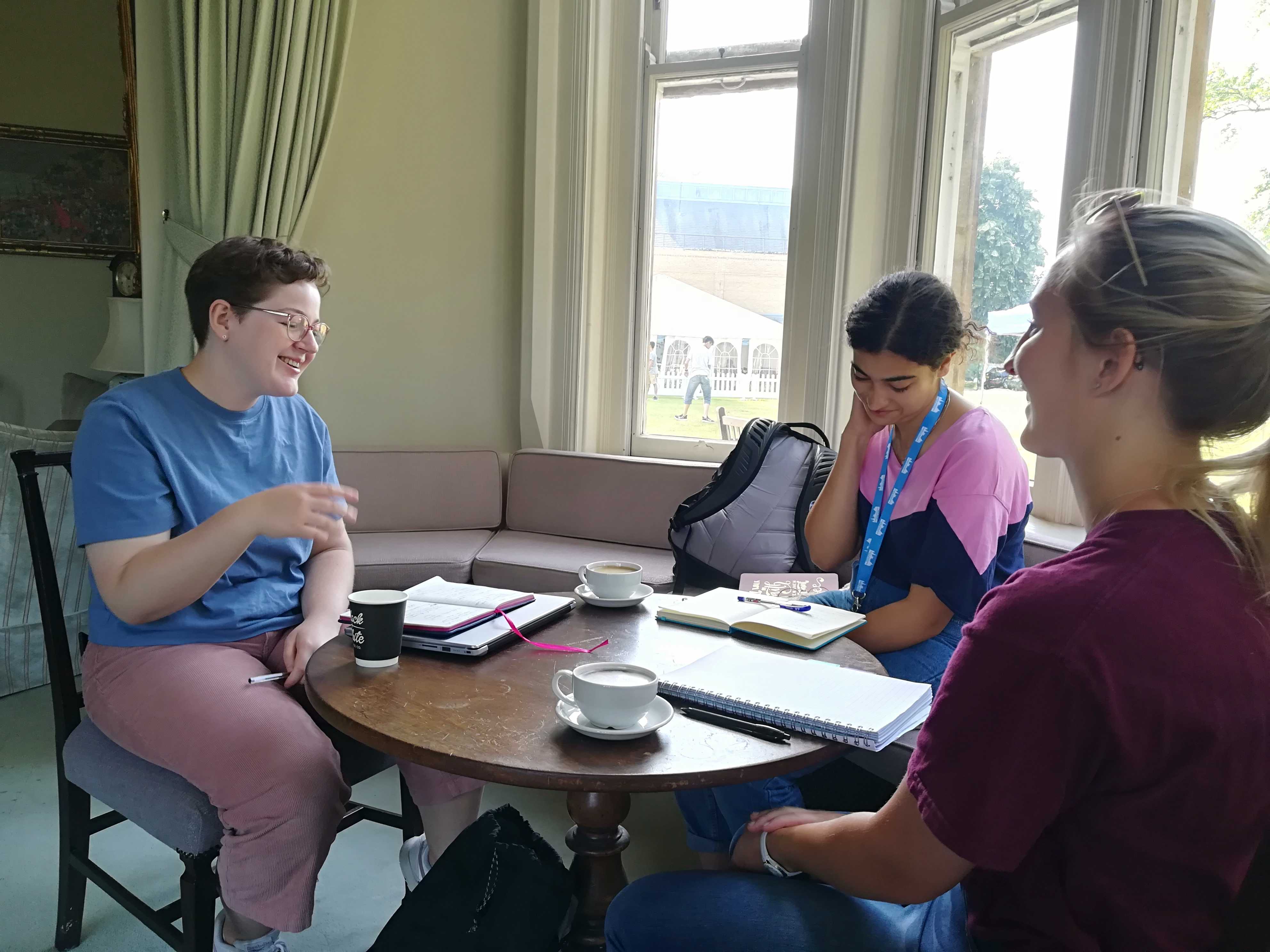 Summer school students experience Oxford University style tutorial teaching