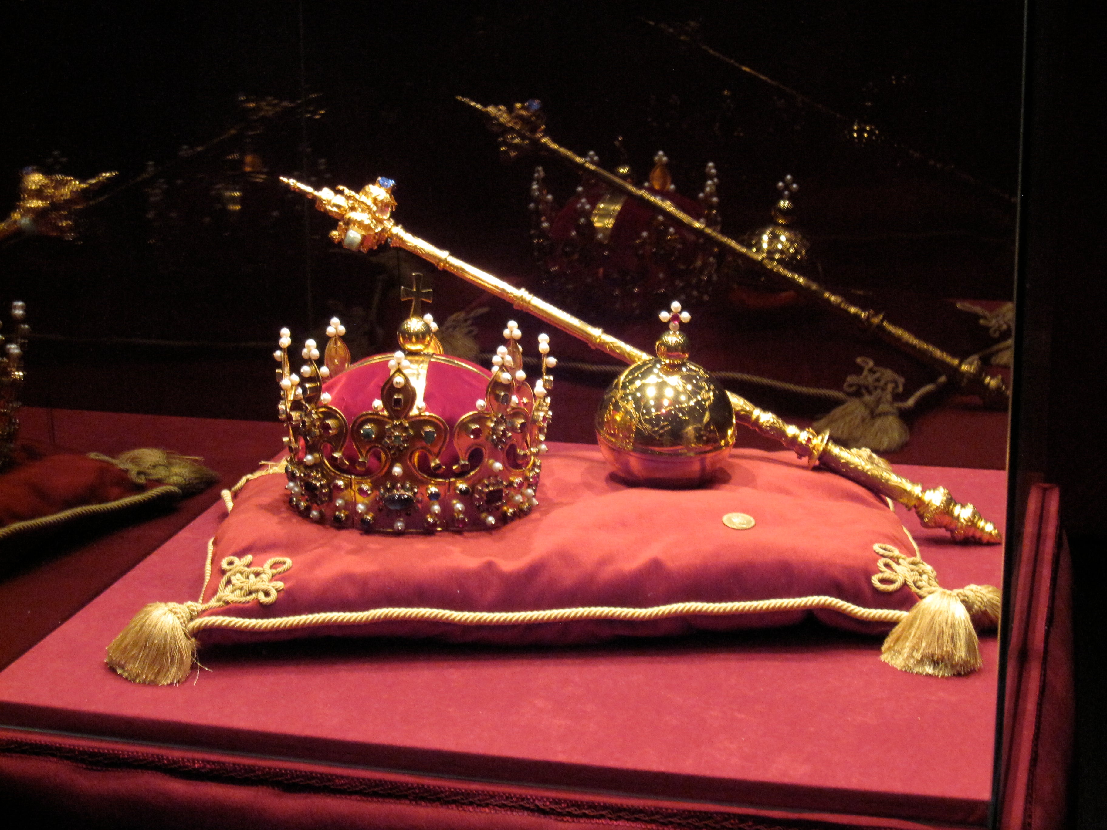 The Crown Jewels in London, near Oxford