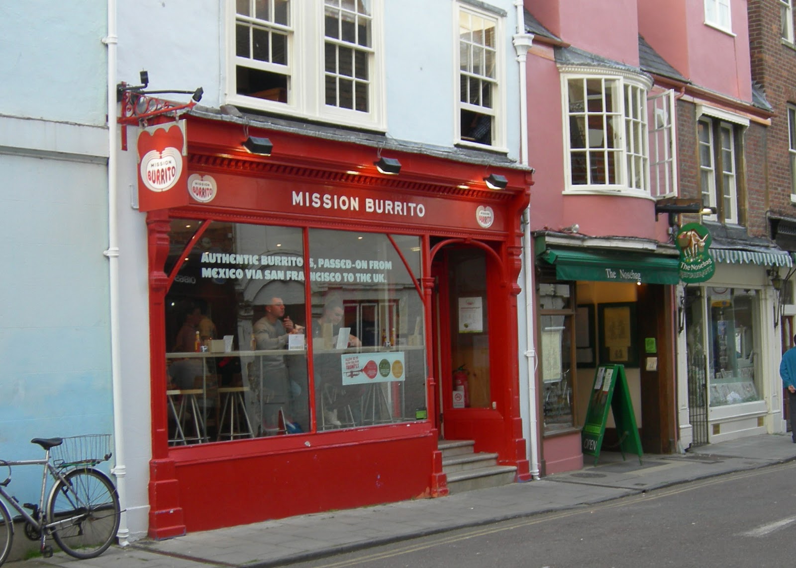 Mission Burrito cafe in Oxford