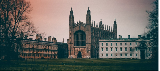 King's College is part of Cambridge University 