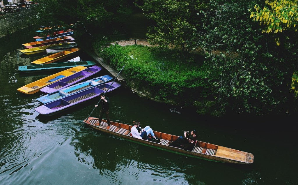 Punting in Cambridge