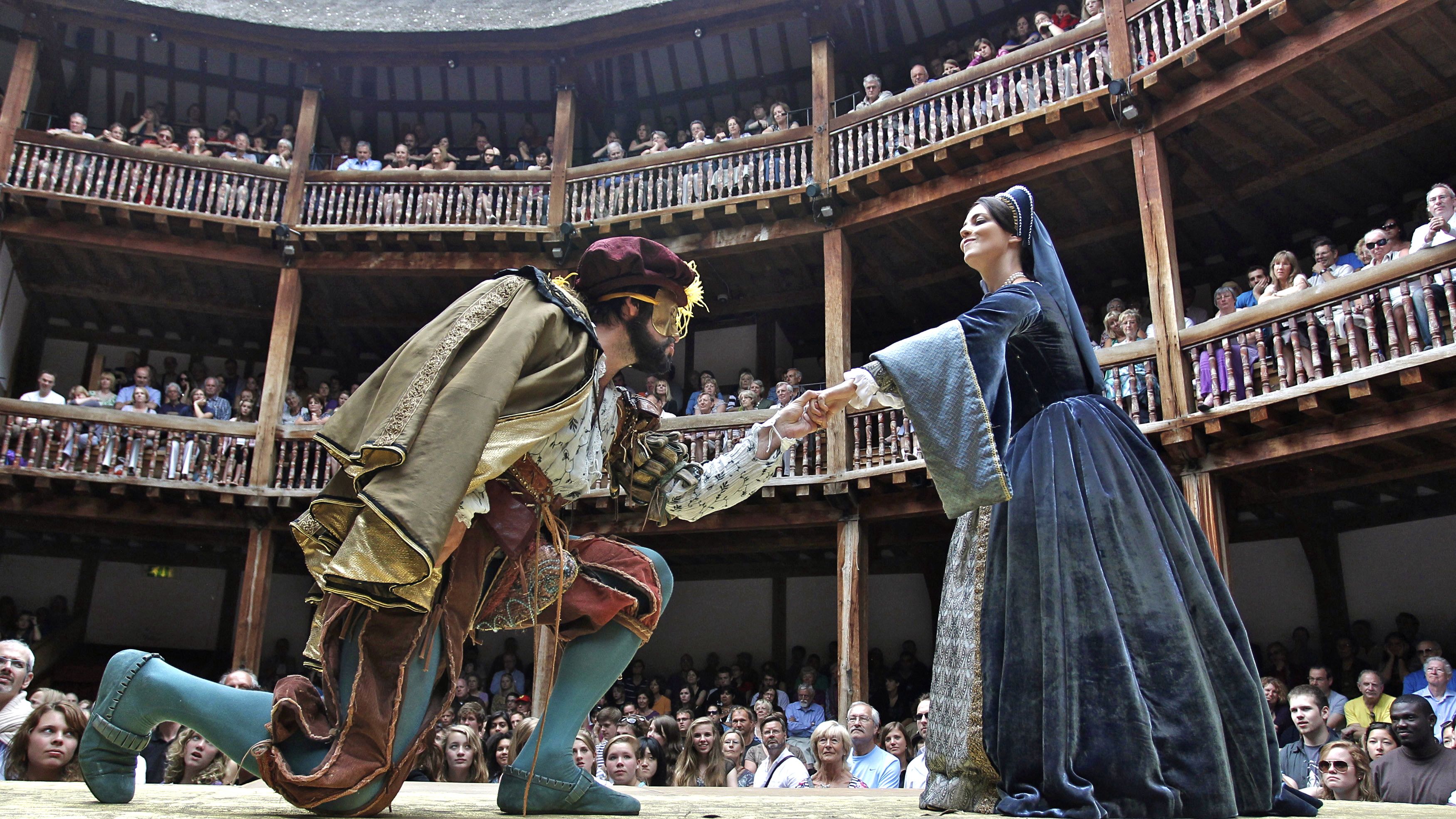 Shakespeare performance in theatre