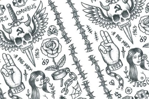 Prison Tattoo Stock Illustrations  346 Prison Tattoo Stock Illustrations  Vectors  Clipart  Dreamstime