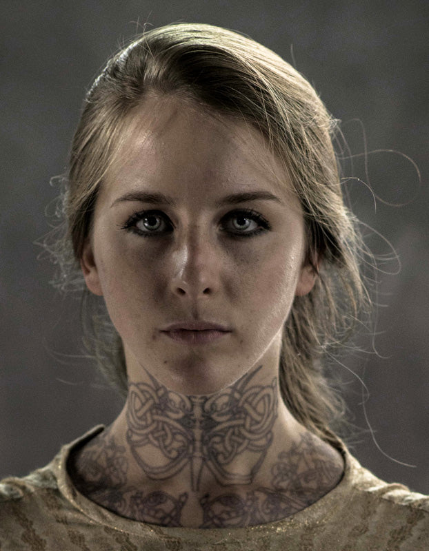 Astrid Vikings Tv Series Original Tattoo Set Tattooed Now 