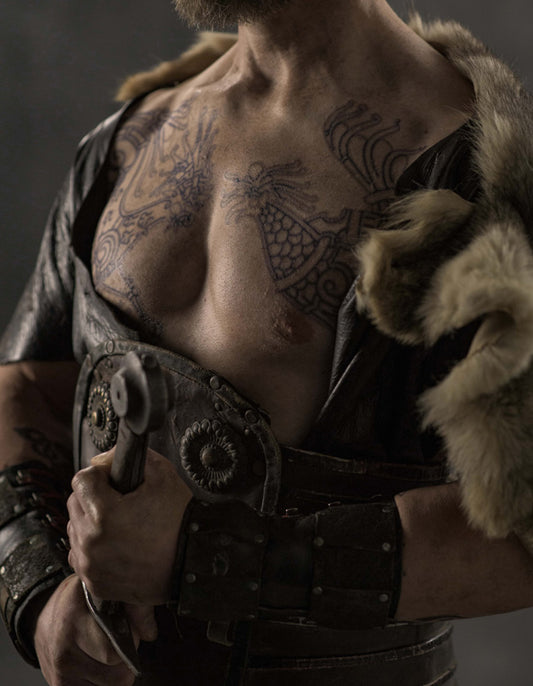 Bjorn Ironside Vikings Tv Series Tattoo Set – Tattooed Now !