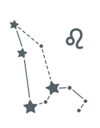 Leo Sign Constellation Stars – TattooedNow! Ltd.