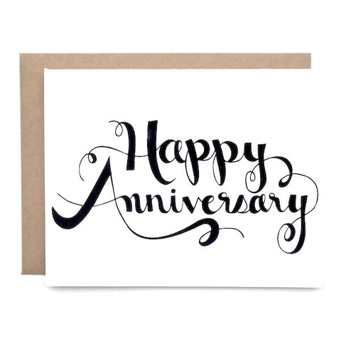 Happy Anniversary by 9th Letter Press | 9th LETTER PRESS