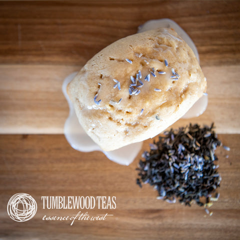 Tumblewood's Lavender Earl Grey black tea blend is one of my favorites to include in recipes. It adds a fresh citrus zing with just a hint of lavender - and who can resist lavender?!