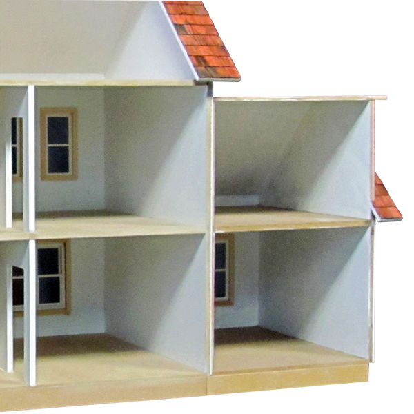 quickbuild classic colonial dollhouse 1 inch