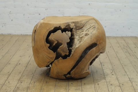 Teak Root Ball Side Table