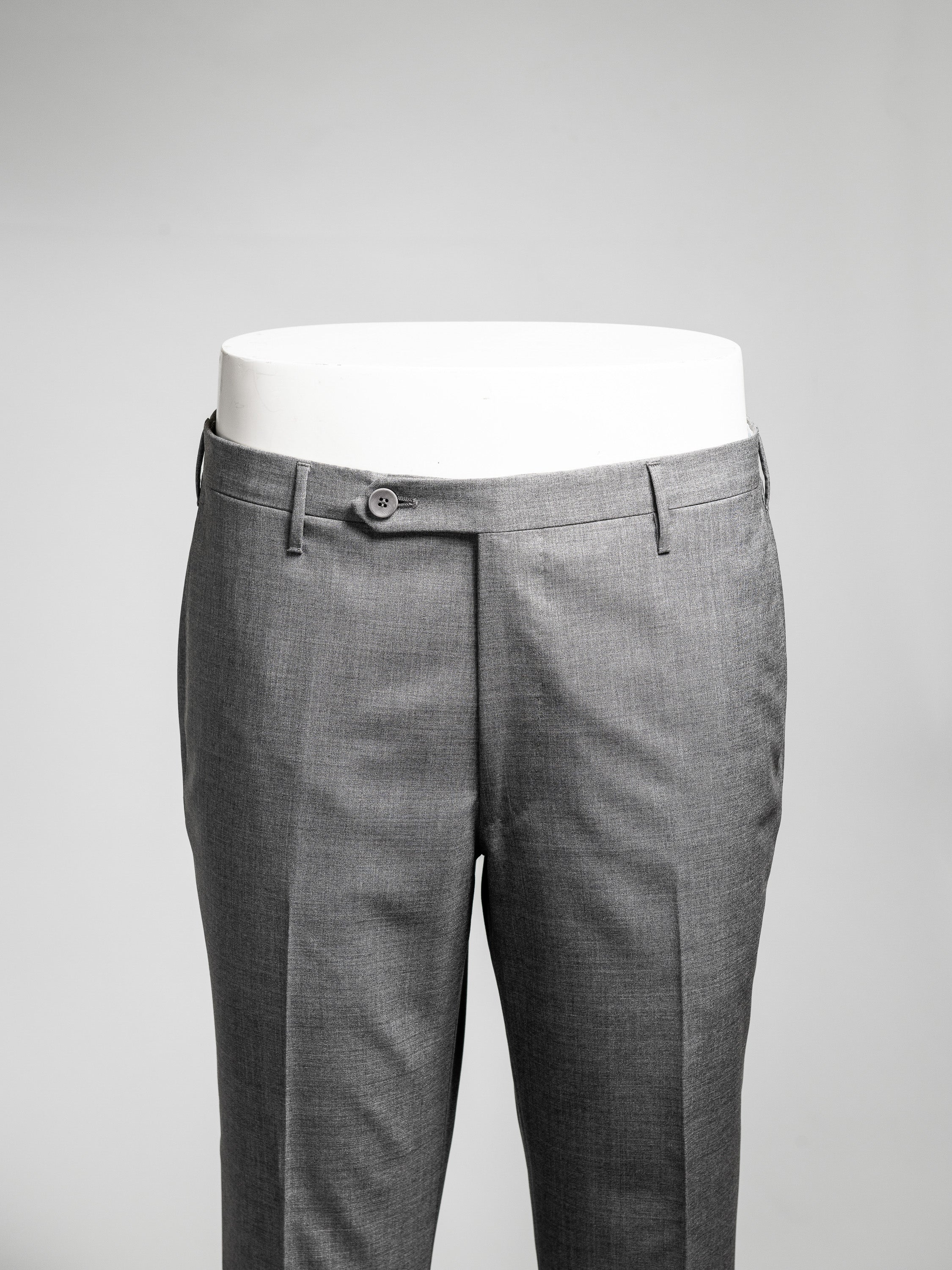 Buy Men's Grey Solid Suit Trouser @Tailorman Custom Made Ready To Wear  Trousers