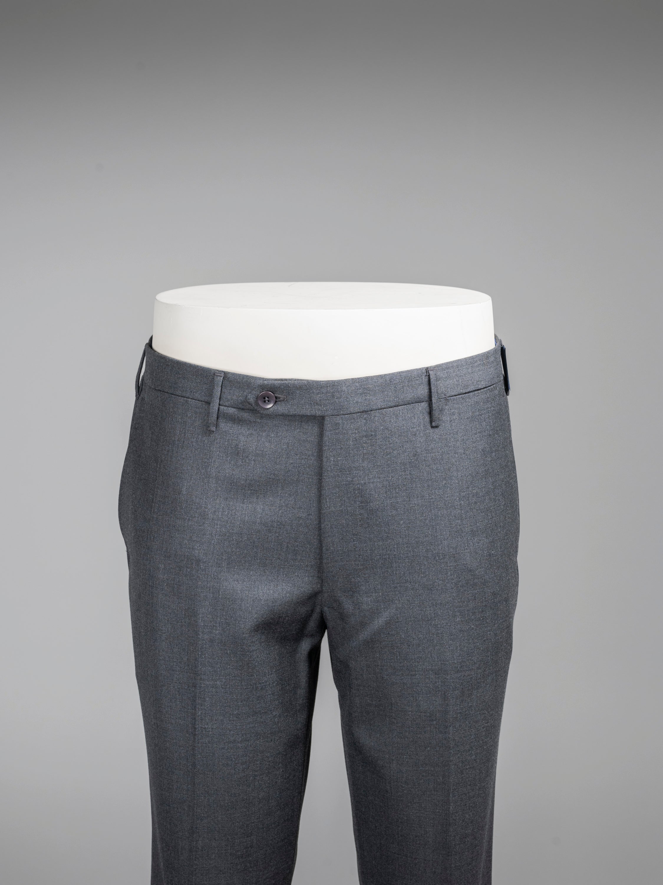 Light grey virgin wool blend trousers - BRIGLIA - Mariodannashop