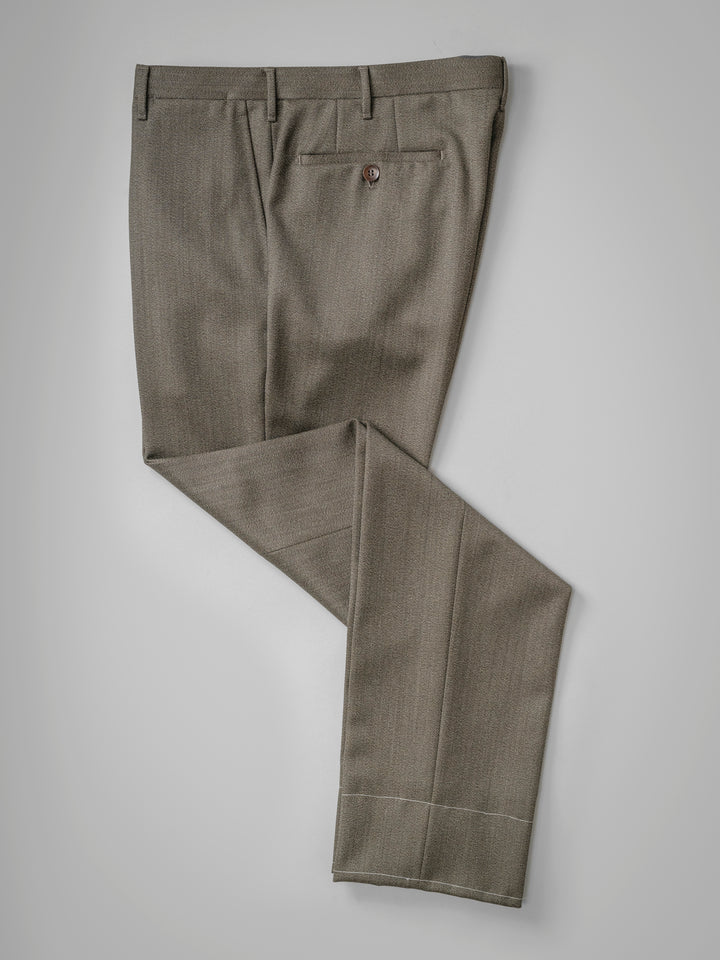 Loro Piana Men's Cotton Tricot Chino Trousers in 2023