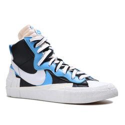 nike blazer high sacai white grey