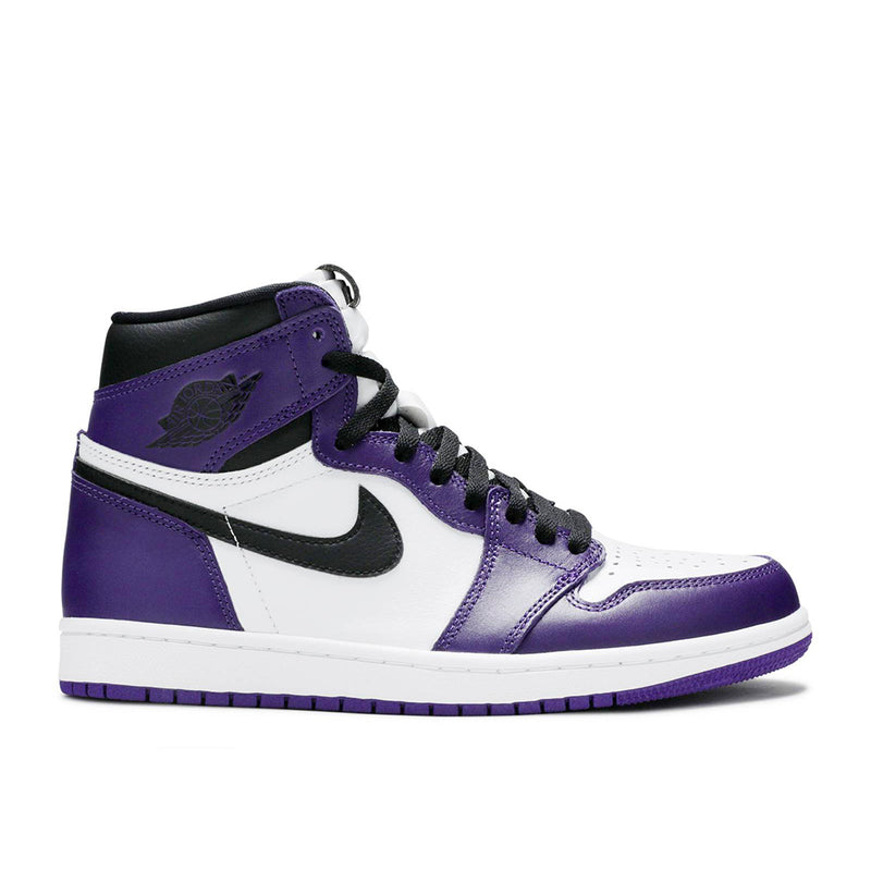 white court purple jordan 1