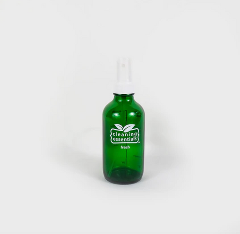 green fresh spray bottle