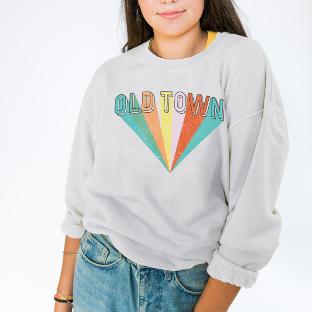 Custom Old Town Sweatshirt - grey