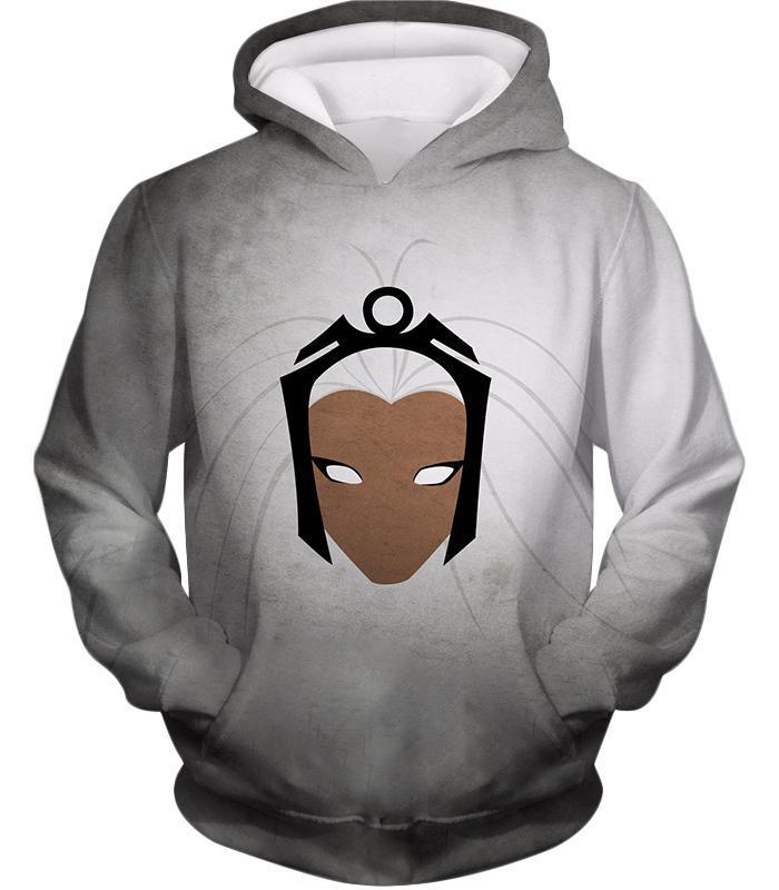 X Men Heroine Storm Promo White Hoodie Otakuform