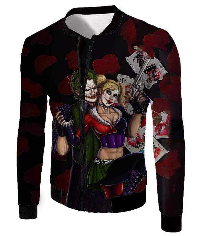 Best Villain Couple  Joker  X Harley Quinn  Graphic Hoodie  