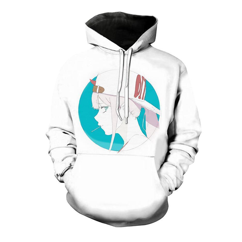 darling in the franxx 002 hoodie