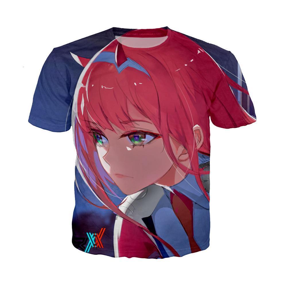 Darling In The Franxx T Shirt Serene Zero Two T Shirt Otakuform 