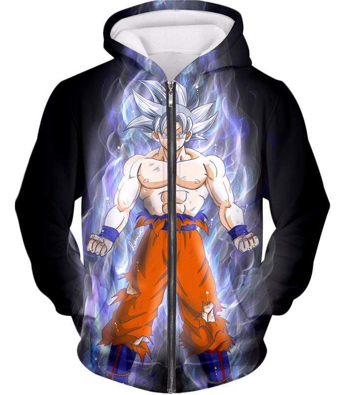 goku zip up hoodie