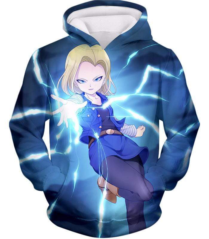 android 18 hoodie