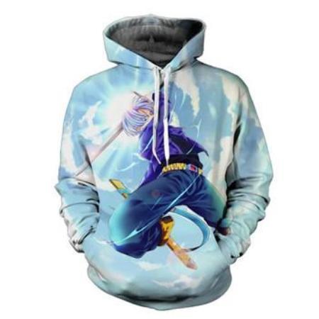 dragon ball z trunks hoodie