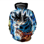 Dragon Ball Z Hoodie Goku Ultra Instinct Sign 3d Hoodie Otakuform