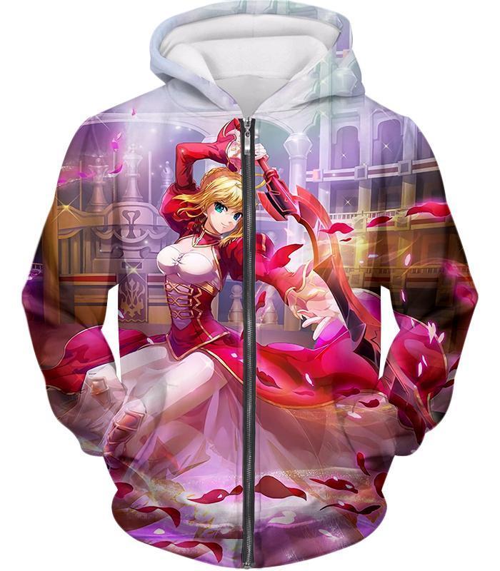 Fate Stay Night Beautiful Saber Fate Extra Cool Printed T-Shirt – OtakuForm