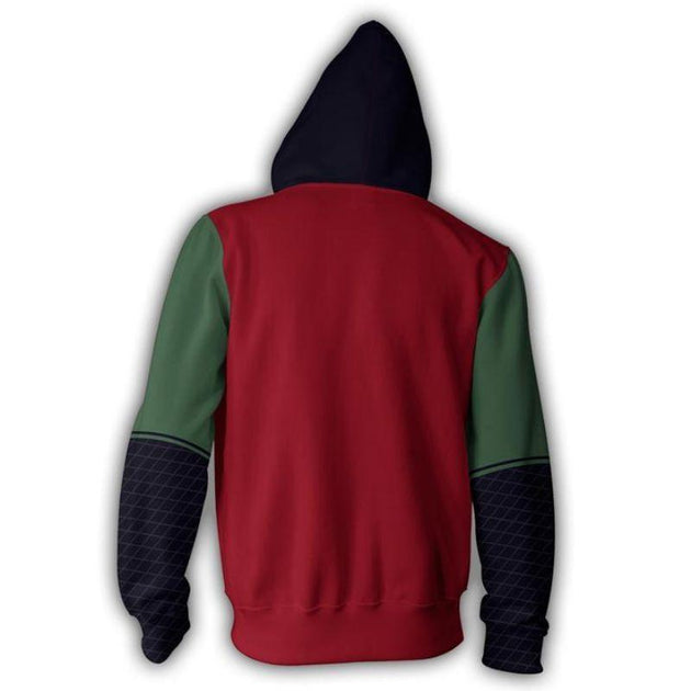 Jiraiya Zip Up Hoodie Jacket - Naruto Cosplay Hoodies Jacket – OtakuForm