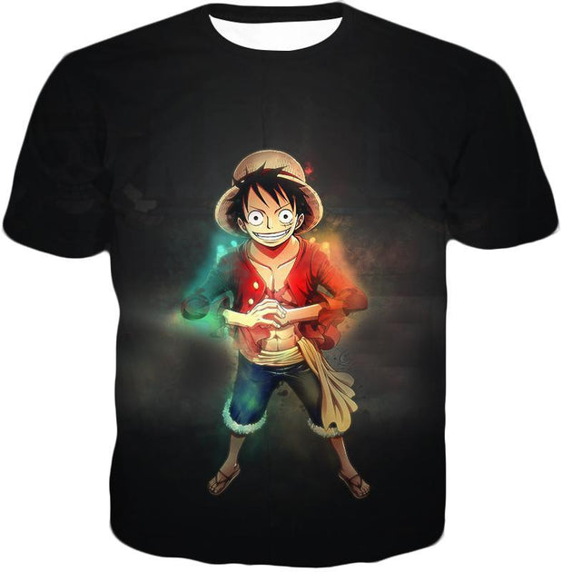 One Piece Hoodie - One Piece Captain of Straw Hats Monkey D Luffy Blac ...