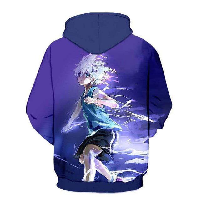 Zoldyck Purple Hunter x Hunter Hoodie - Killua 3D Hoodie – OtakuForm