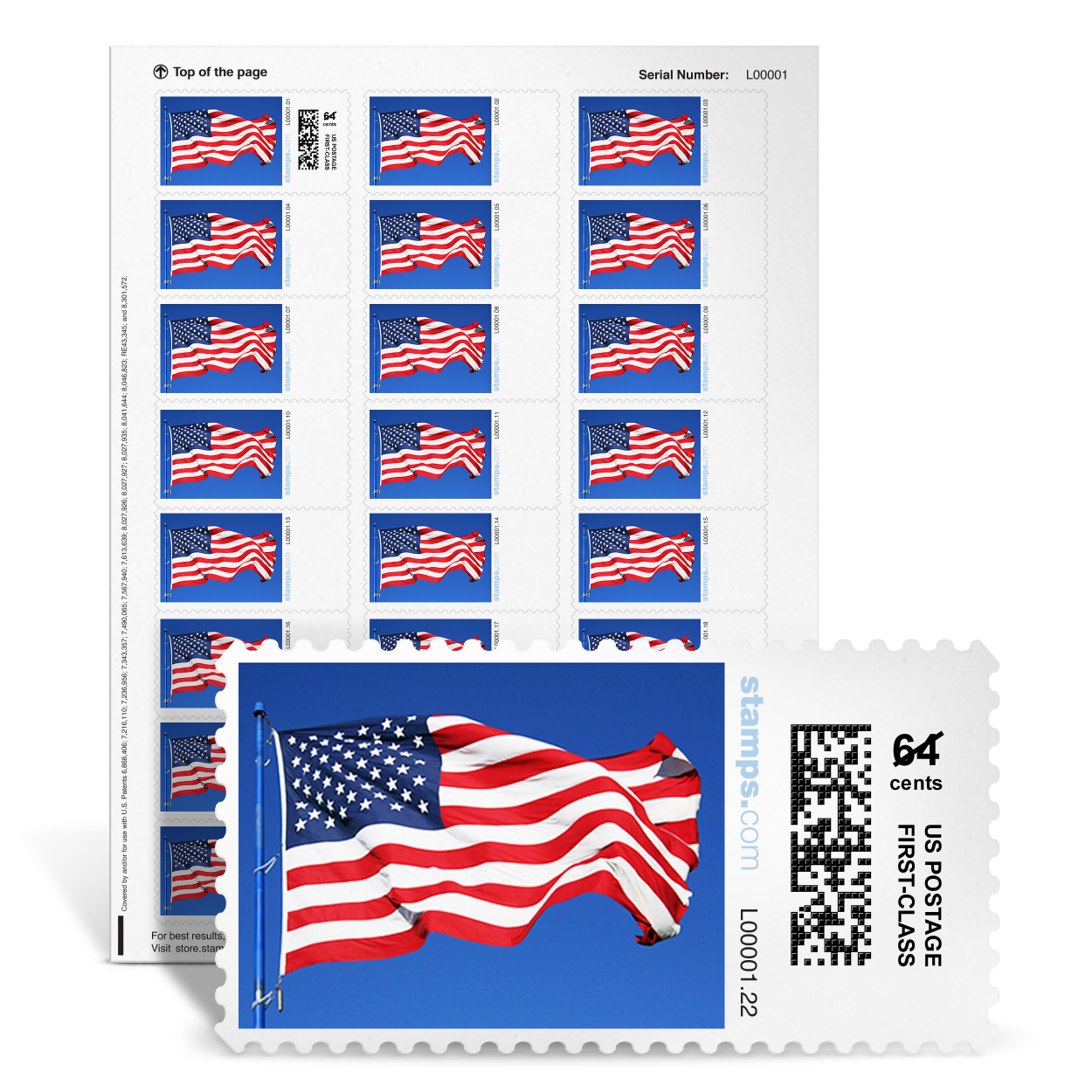 4 1/4 x 6 3/4 Premium Shipping Labels – Stamps.com Supplies Store