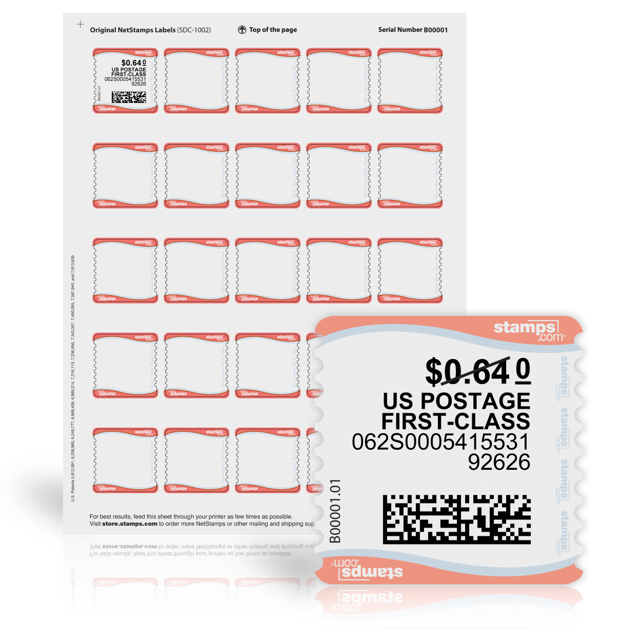 Envelope Moistener with Adhesive, Fast-Drying, Envelope Sealer, Stamp and Letter Glue Licker, Ideal for Envelopes, Stamps, Letters - 4 Pack (13454)