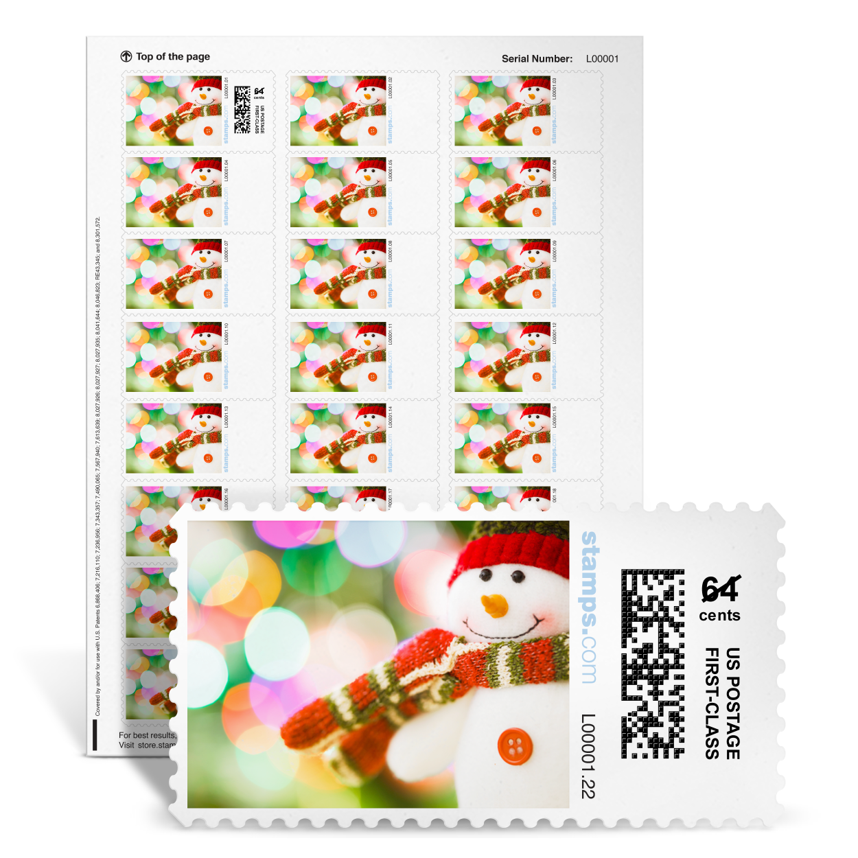 Priority Mail Address Label – Stamps.com Supplies Store