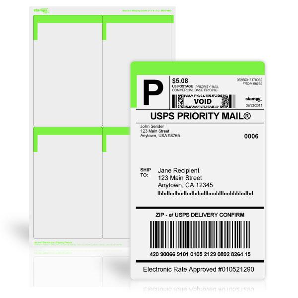 2 1/2 x 8 Shipping Labels – Stamps.com Supplies Store