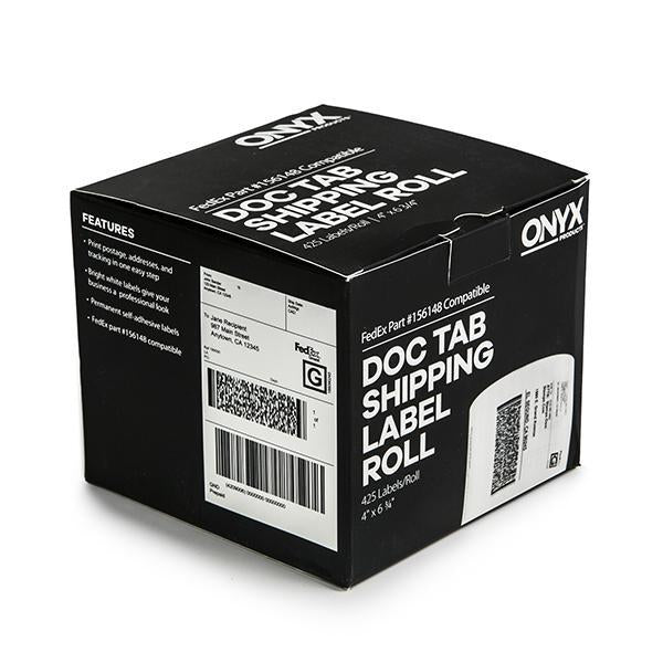 ONYX Products® 4 x 6 Zebra/Eltron Compatible Shipping Label Rolls, 500  Labels/Roll – Stamps.com Supplies Store