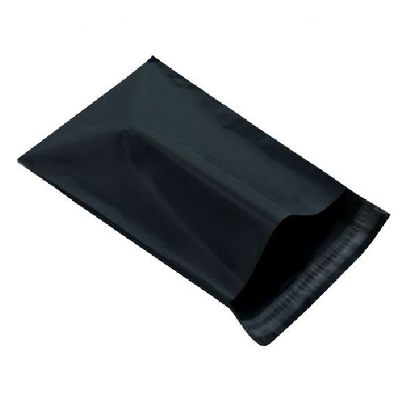 6"x9" Black Poly Mailer with Peel-N-Seal