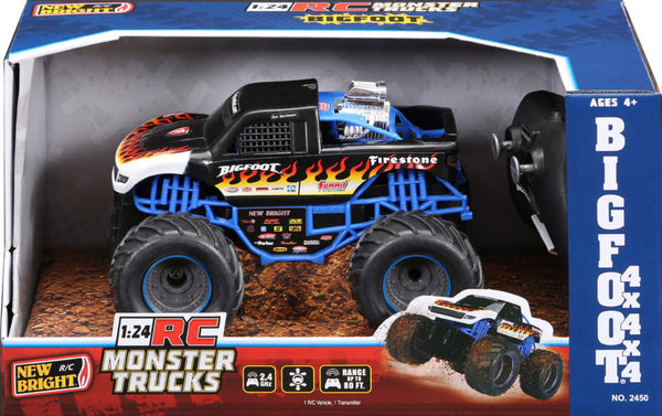 Hot Wheels Monster Trucks 1:24 Scale Piran-Ahhh Vehicle – StockCalifornia